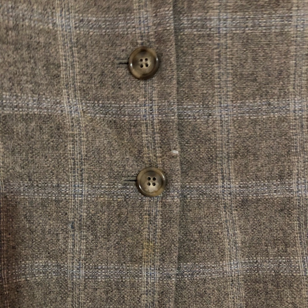Vintage Talbot 80’s women's wool and‎ cashmere blend tweed blazer jacket size 14 - Picture 9 of 11